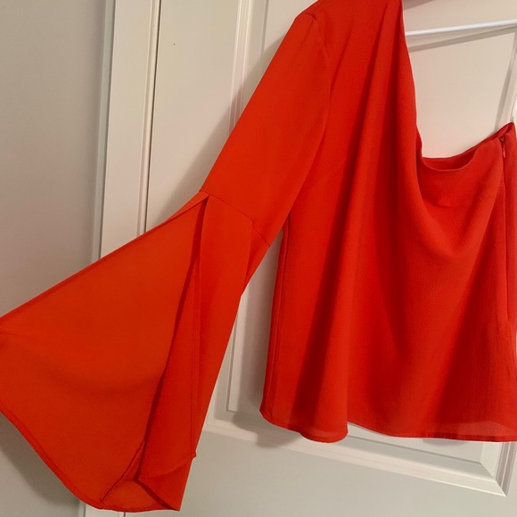 One-shoulder choker top - Picture 4 of 6